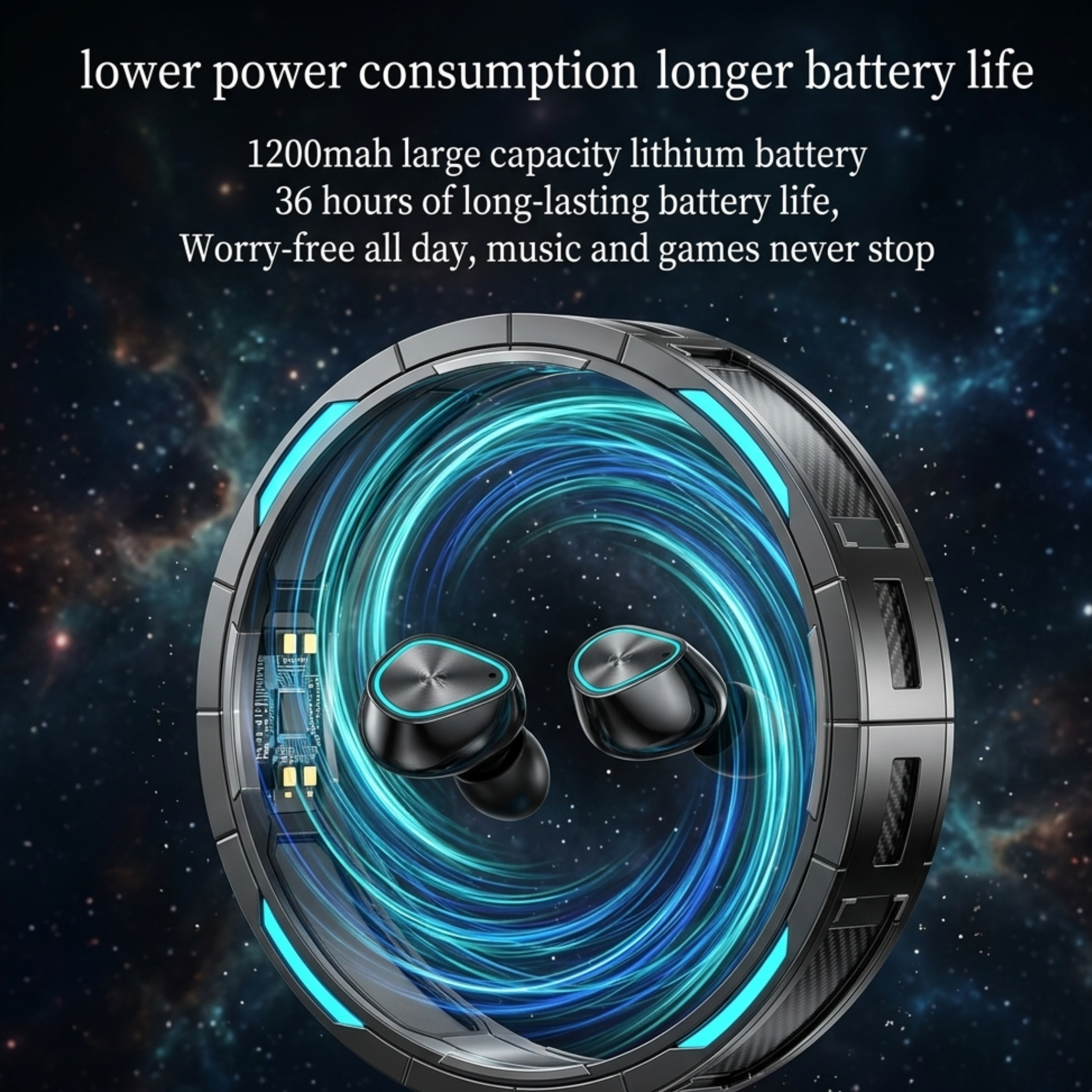 M30 TWS Wireless Earphones Bluetooth 5.2 Deep Bass Earbuds