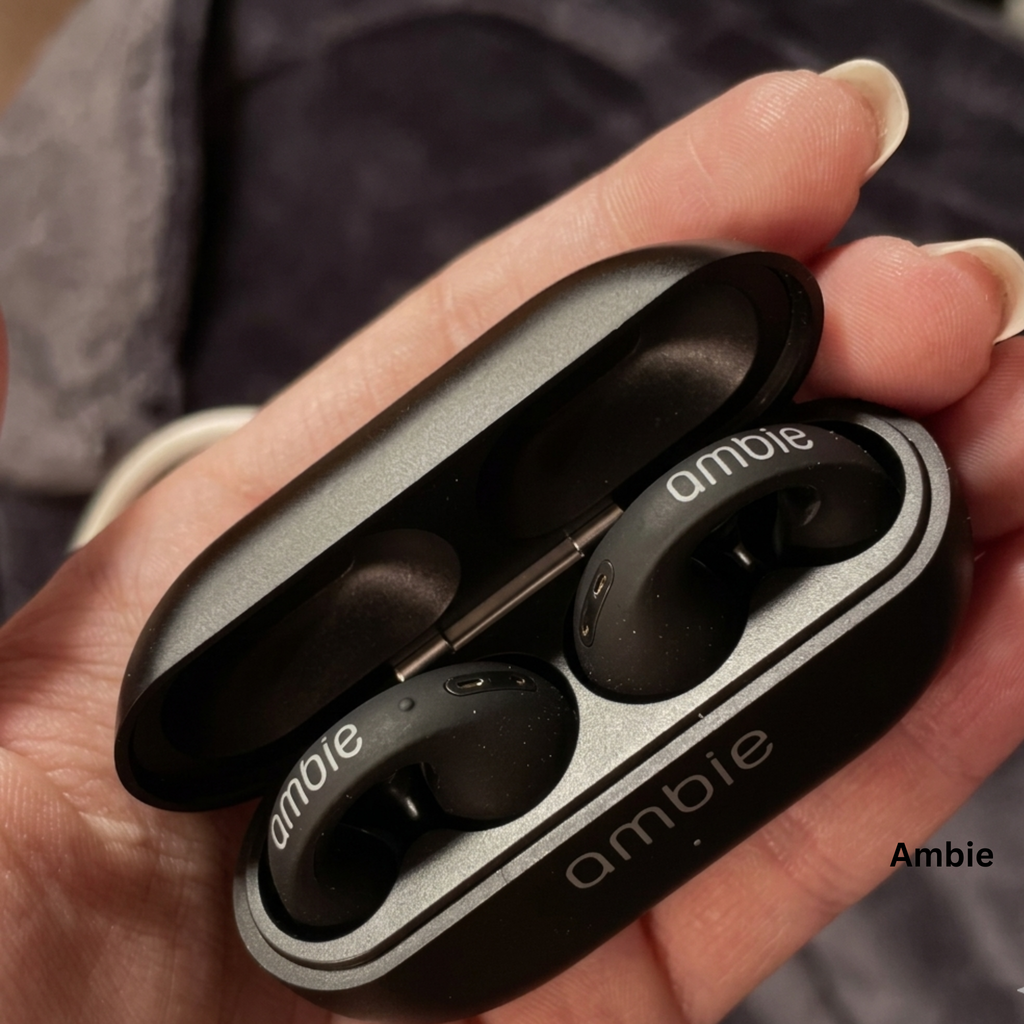 SOUNDPEATS POP Open-Ear Bluetooth 5.0 Earbuds سماعات بلوتوث لاسلكية – عزل ضوضاء AI، بطارية 30 ساعة، مقاومة للماء، خفيفة ومريحة